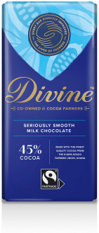 Divine 45% Milk Chocolate